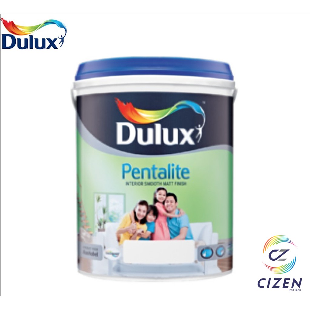 Dulux 18L Pentalite White  Paint 1501 Interior Paint Cat  