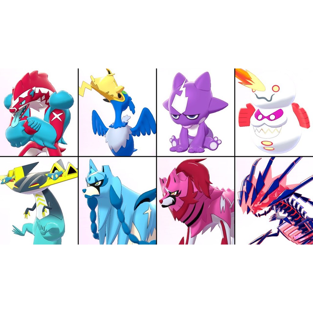 Pokemon Sword And Shield Pokemon Non Shiny Shopee Malaysia