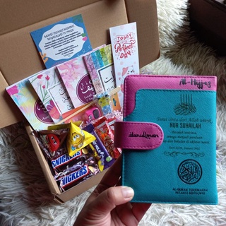 Surprise Box AlQuran HIJJAZ Tagging 250 Al Quran Terjemahan Tambah Nama Engrave
