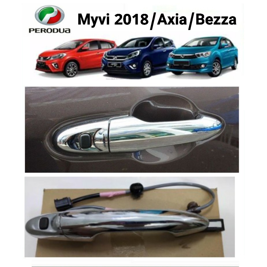 Original Perodua Chrome Outer Handle Myvi 2018/ Bezza 