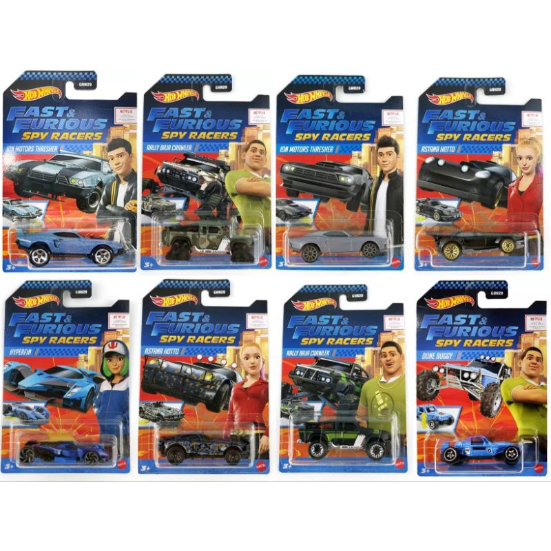 Hot Wheels Fast And Furious Spy Racers Racing Car Original Hotwheels Mattel Shopee Malaysia