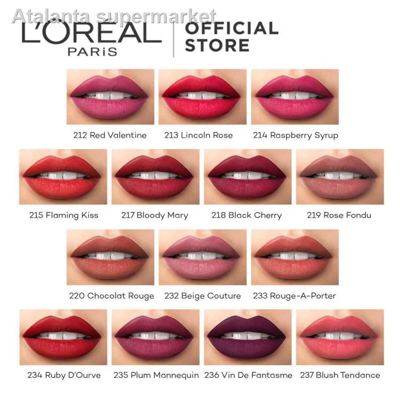 L'Oreal PARIS Color Riche Matte Lipstick Shopee Singapore