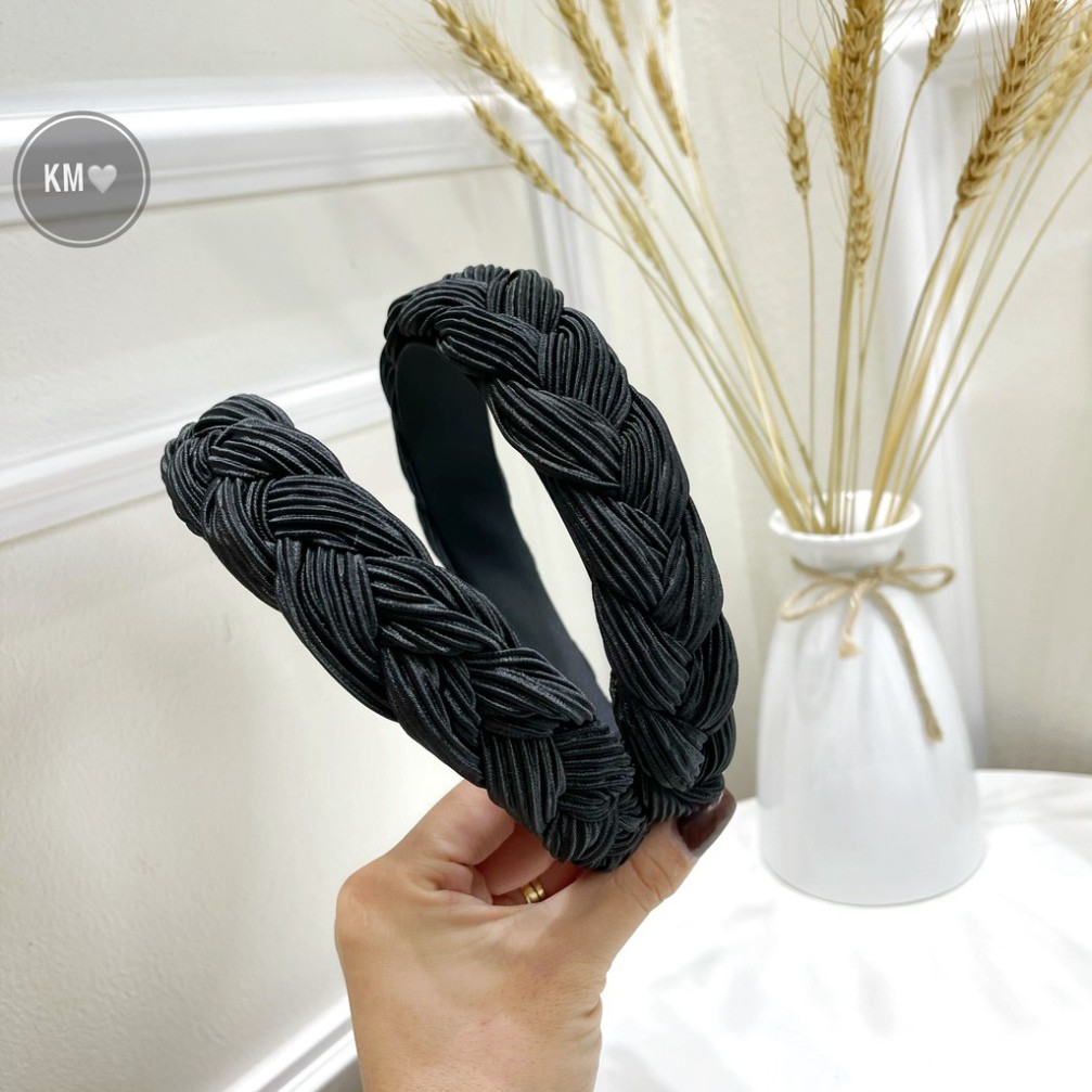 Hairband ️ Extremely Beautiful and Stylish Korean Mane, Black, High Quality Velvet Fabric, 2021 Model