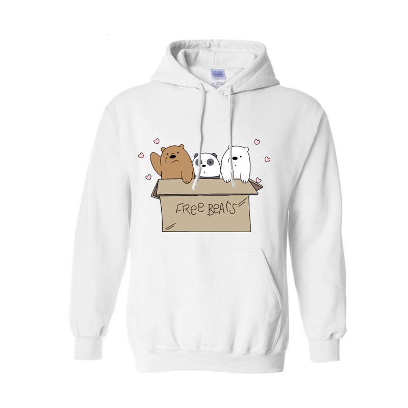 we bare bears hoodie