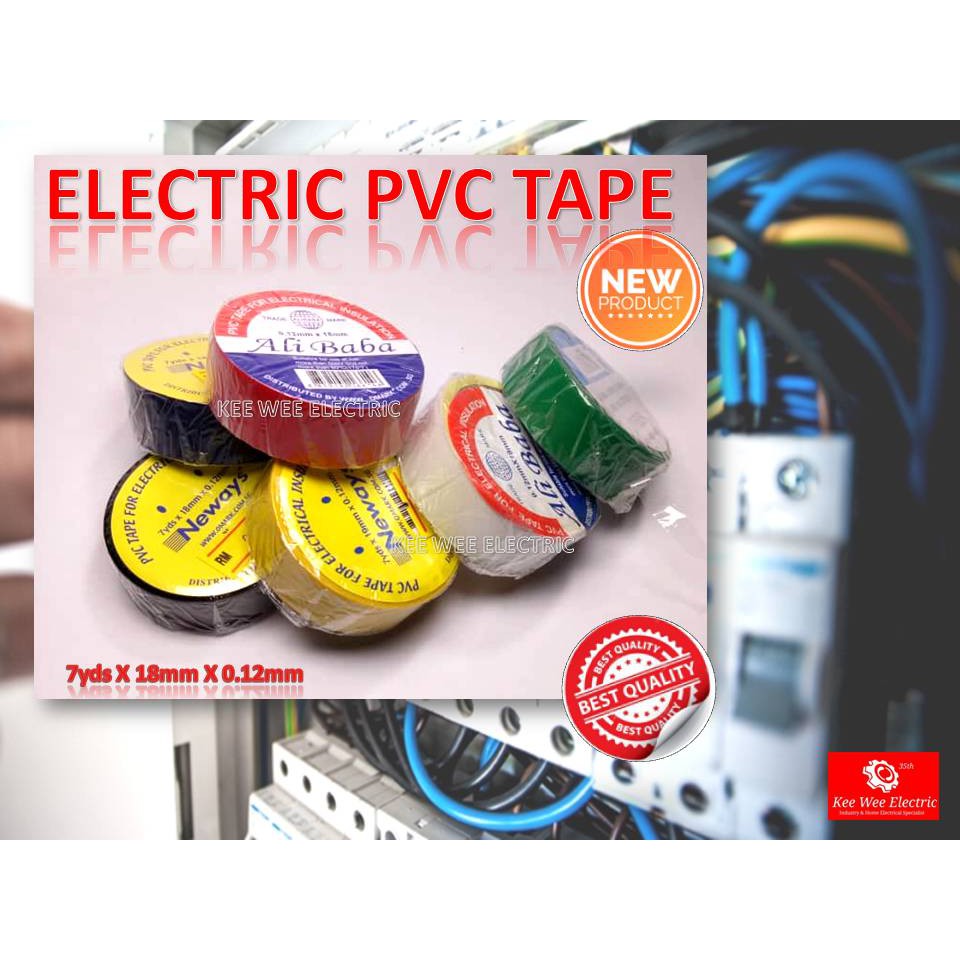 PVC Wire Tape / Insulating Tape for Electrical Insulation Shopee Malaysia