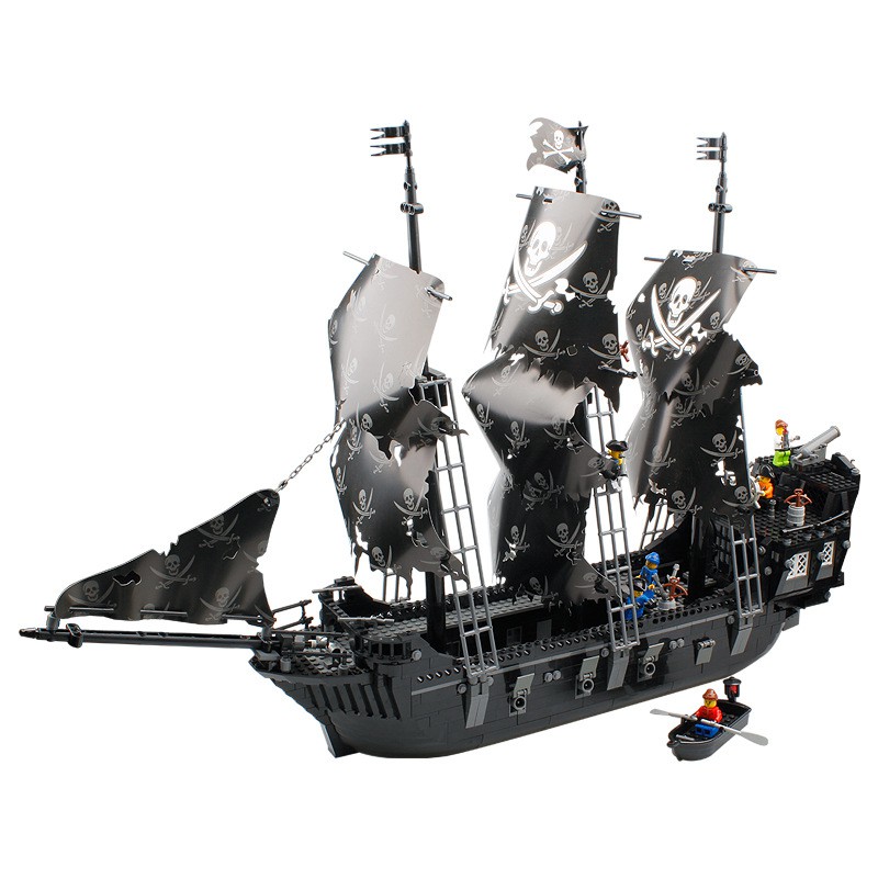 pirates of the caribbean lego boat