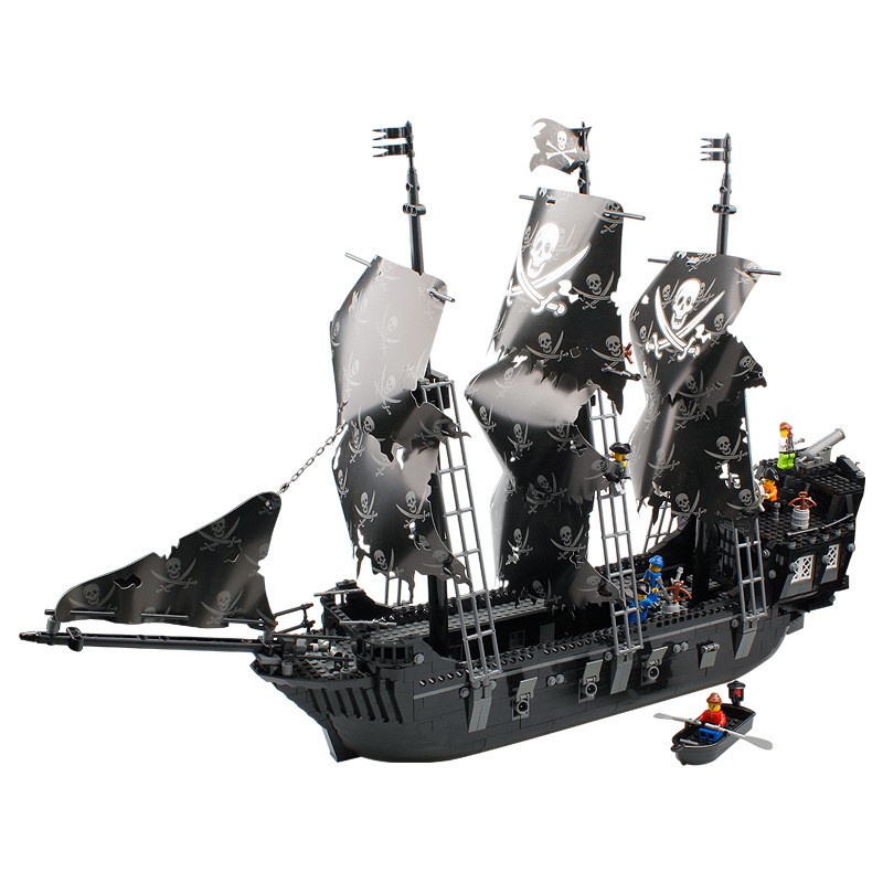 pirates of the caribbean lego ship black pearl