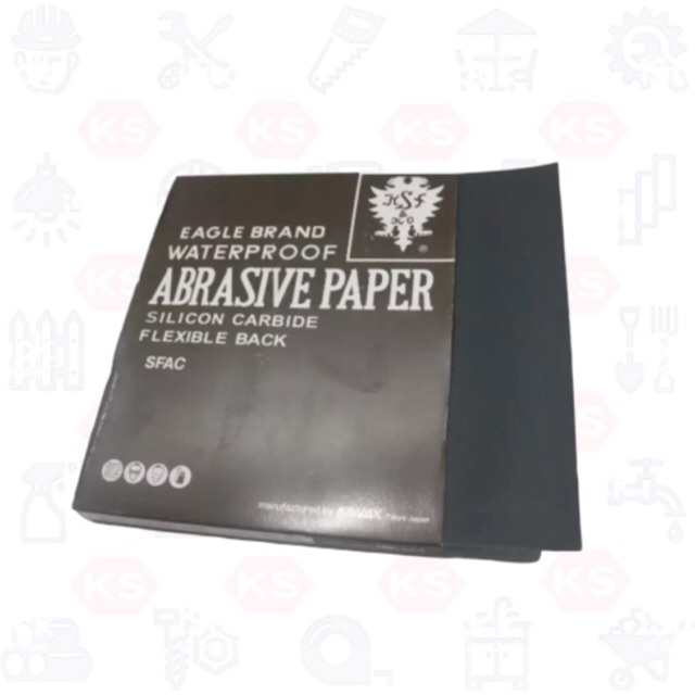 Eagle Brand WaterProof Abrasive Paper Sand Paper | Shopee Malaysia