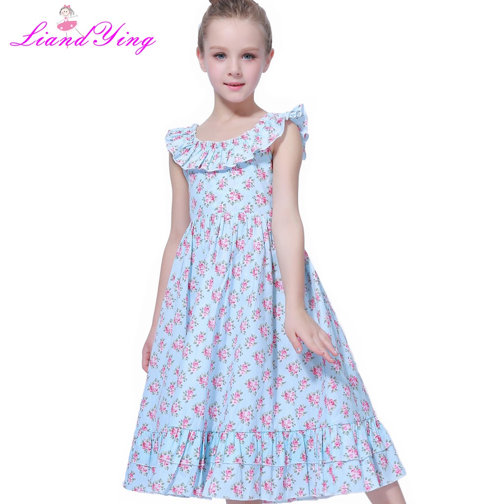 casual girls maxi dress