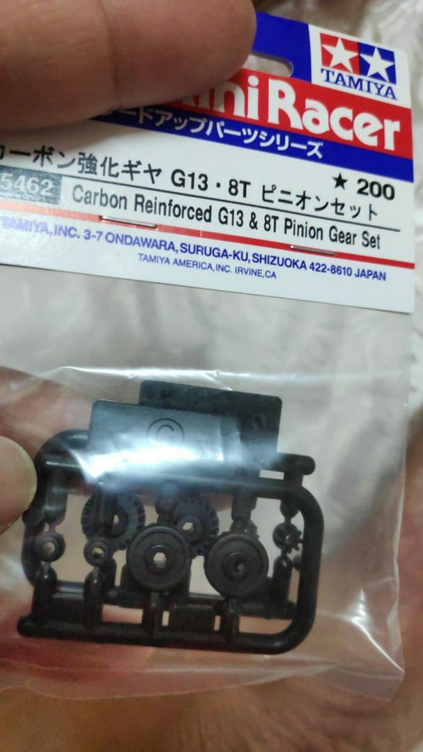 Tamiya Carbon Reinforced G13  8T Pinion Gear Set - 15462 | Shopee Malaysia