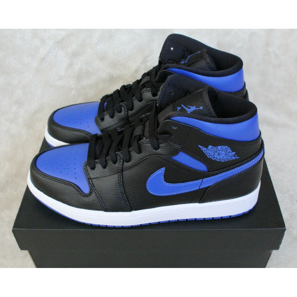 air jordan 1 black and royal blue