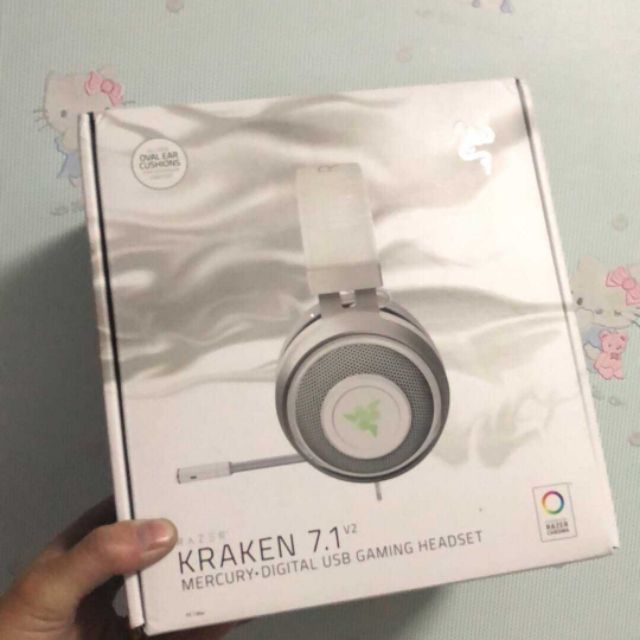 Razer Kraken 7 1 V2 Chroma Usb 99 New Shopee Malaysia