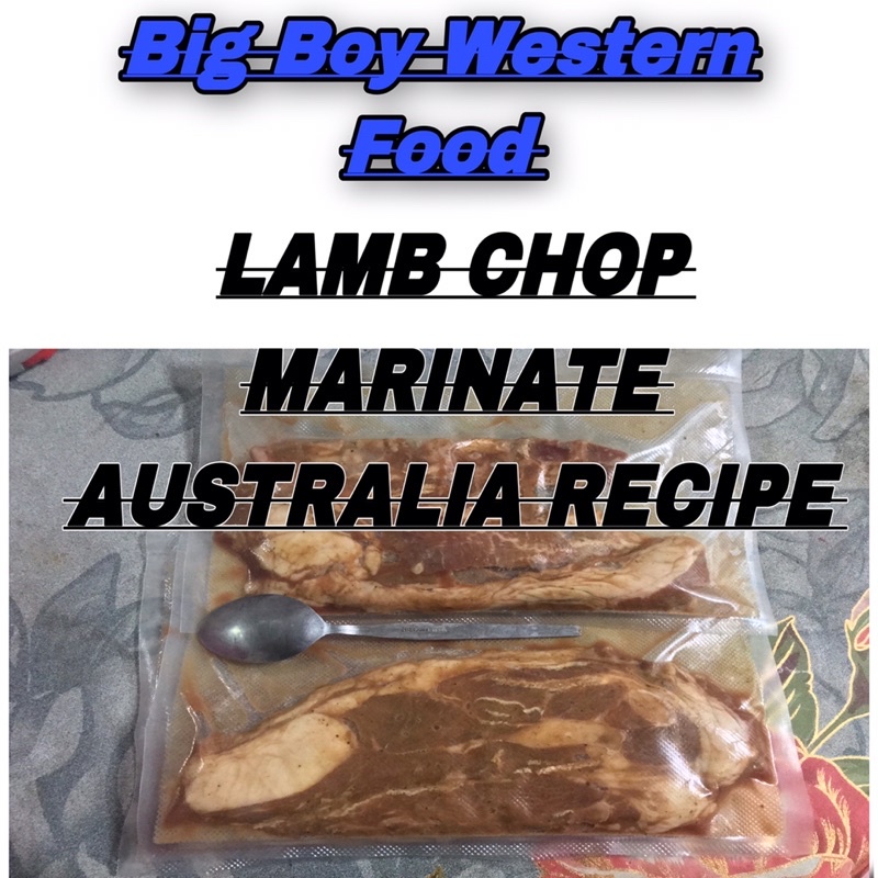 LAMB CHOP MARINATE.. | Shopee Malaysia