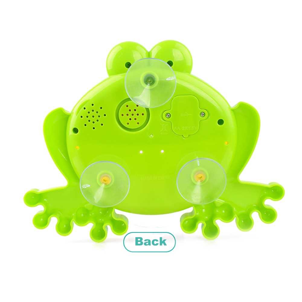 bubble frog bath toy