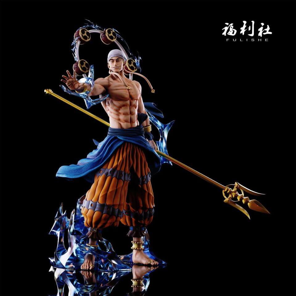 FuLiShe Studio God Enel One Piece GK Resin Anime Statue GK Resin