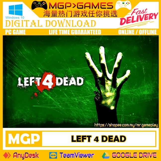 Left 4 Dead Latest Dlc Pc Digital Download Offline Google Drive Shopee Malaysia