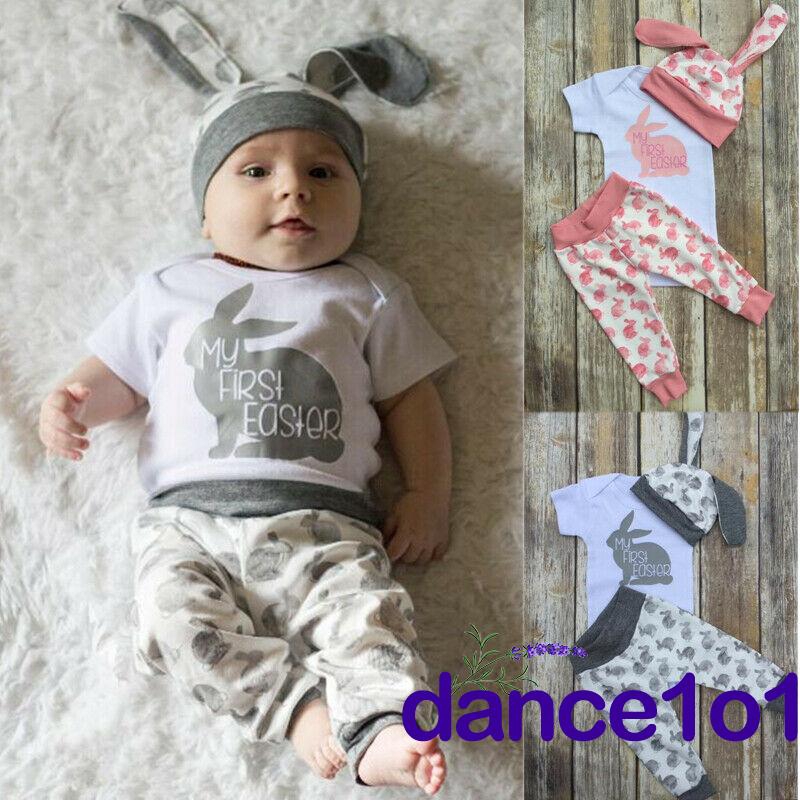 bunny romper baby boy