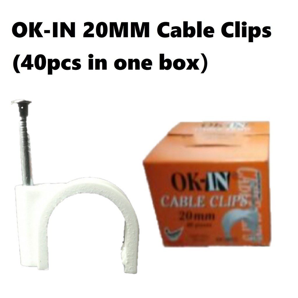 20mm cable clips