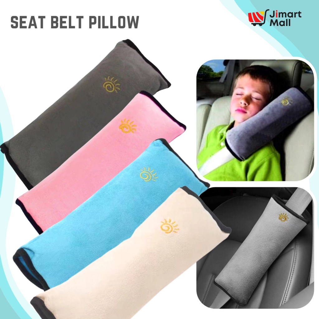 SEAT BELT SOFT PILLOW PAD Protect Shoulder Kids Children Adult Headrest Comfort Sleep Neck Car Safety Strap Cover