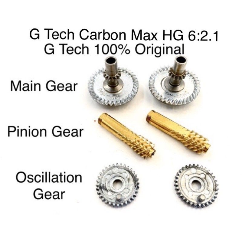 G Tech Carbon Max 100% Original Main Gear Pinian Gear 4000/5000 G-Tech