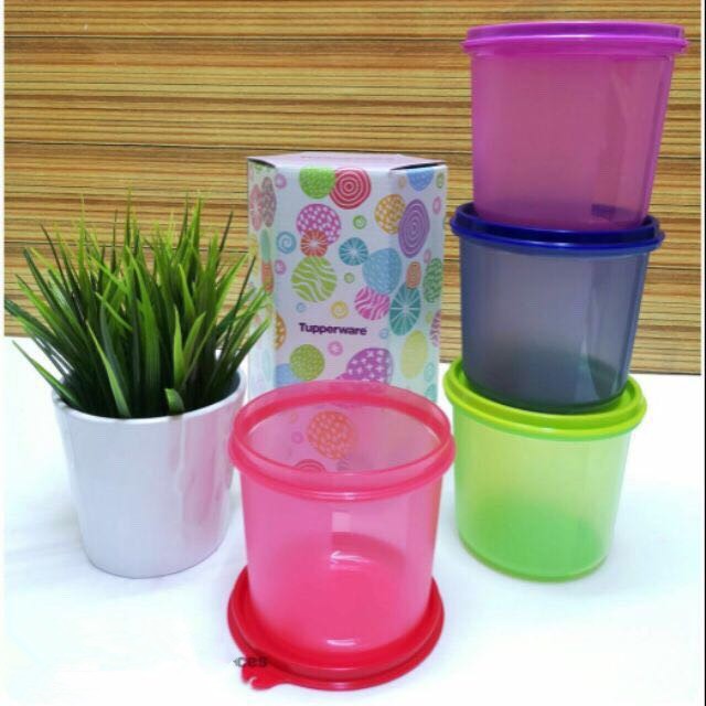 Tupperware Snack N All 650ml (4 pcs) **Gift Box Shopee Malaysia