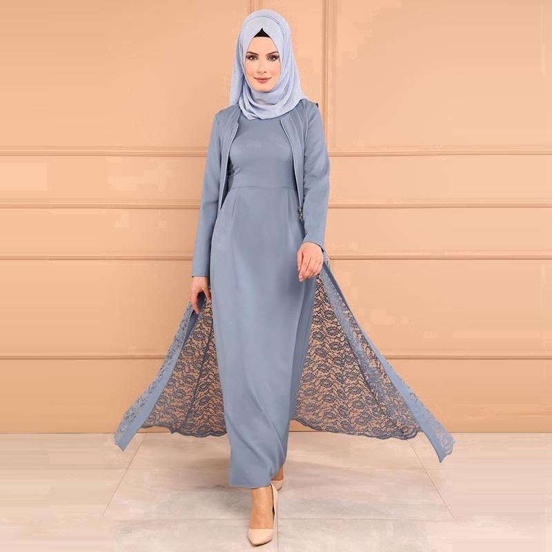 Women Maxi Dress Baju Raya Muslim Wear Jubah Muslimah Kurung | Shopee Malaysia