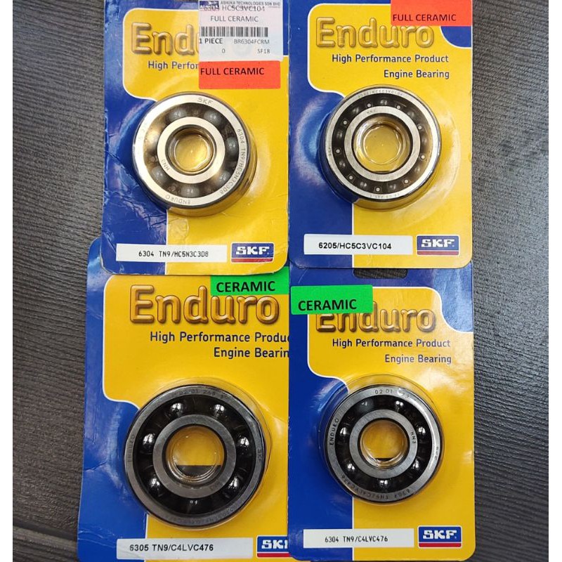 Bearing Ceramic / Full Ceramic SKF Enduro C4 C5 6305 6205 6304 Original
