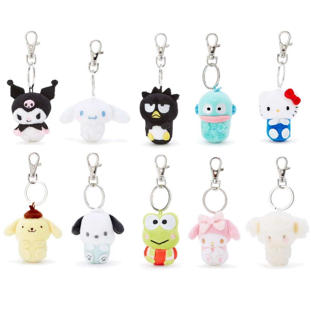 Kuromi Sanrio Keychain My Melody Cinnamoroll Pompompurin Hello Kitty Pochacco Kawaii Cartoon 9104