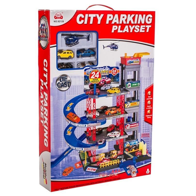 city parking playset