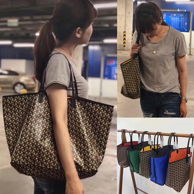 goyard tote colors