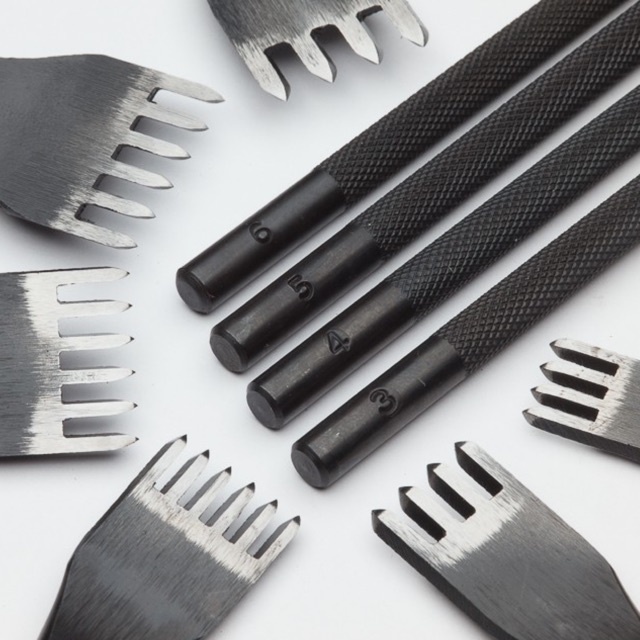 Black Diamond Pricking Iron Set/Japanese Diamond Chisels agrohort.ipb