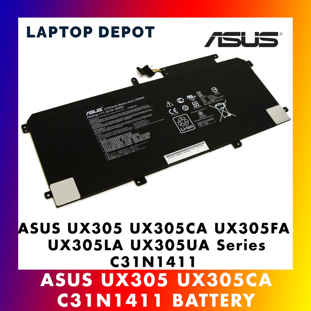 Asus UX305 UX305CA UX305FA UX305LA Series C31N1411 Original Replacement ...