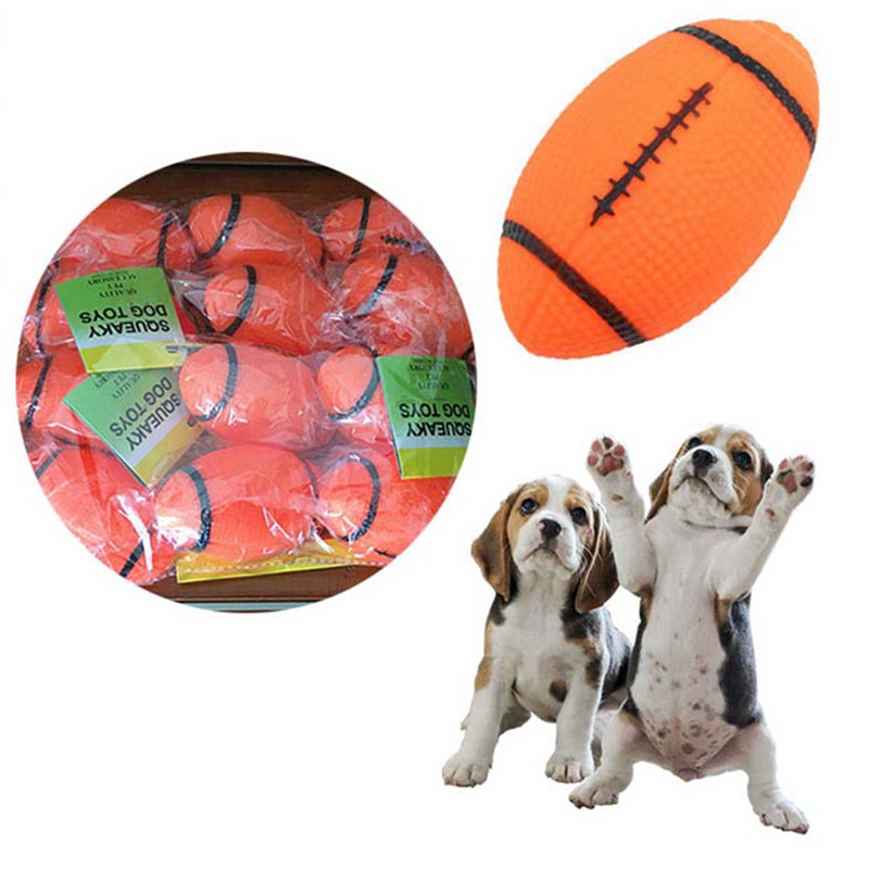 dog rugby ball