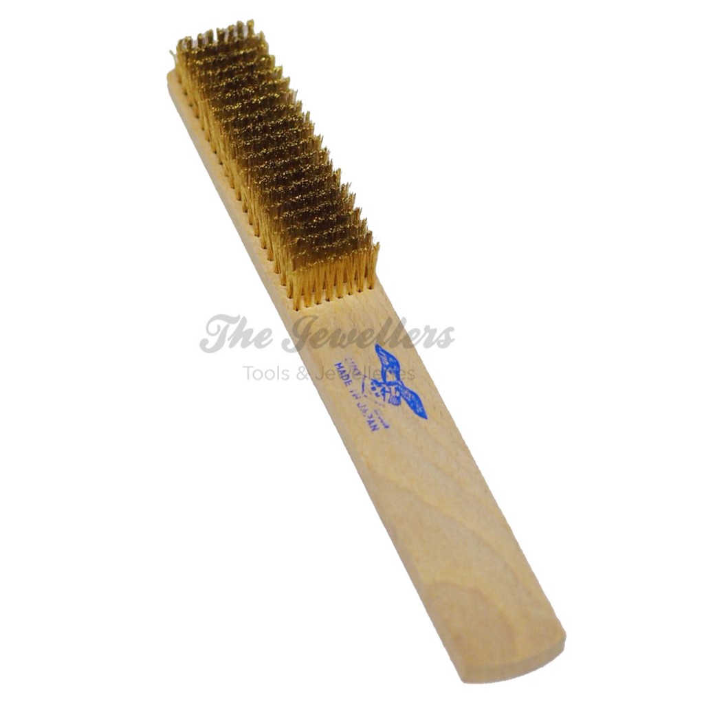 soft brass brush