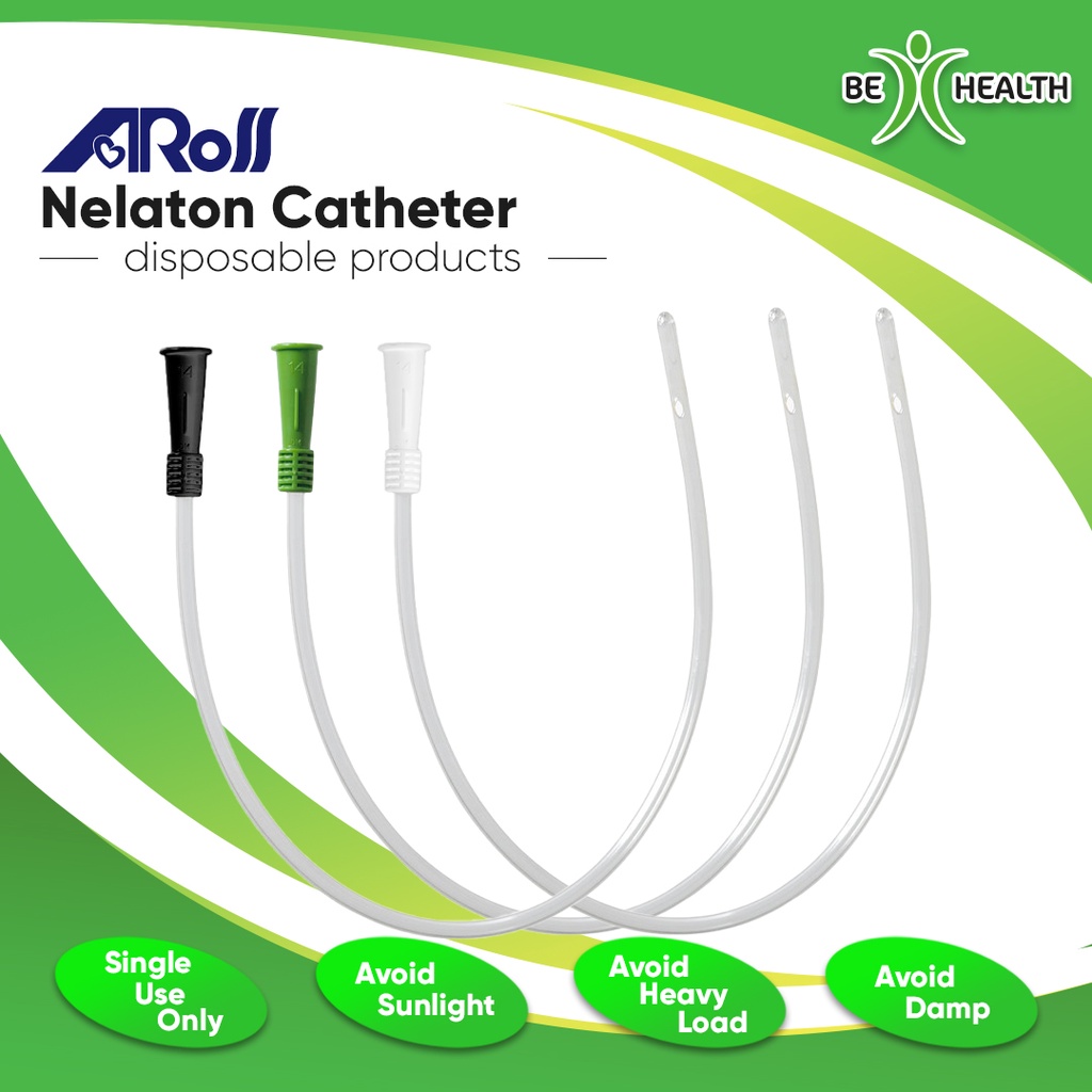 (Ready Stock) Nelaton Catheter / Nelaton Kateter (10FG / 12FG / 14FG ...