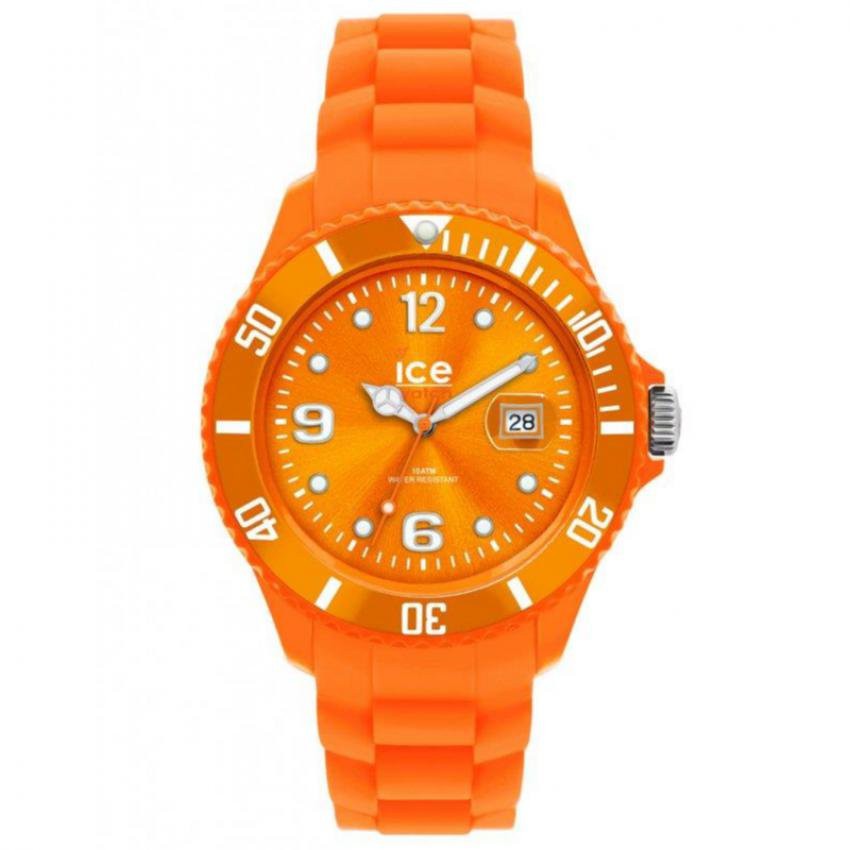 Ice Watch SI.OE.U.S.09 Ice Forever Orange Silicone Mineral Glass 100 WR Unisex Watch