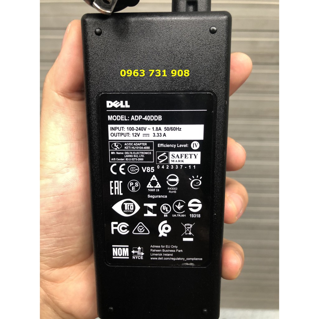 Dell genuine 12v  monitor power cord | Shopee Malaysia