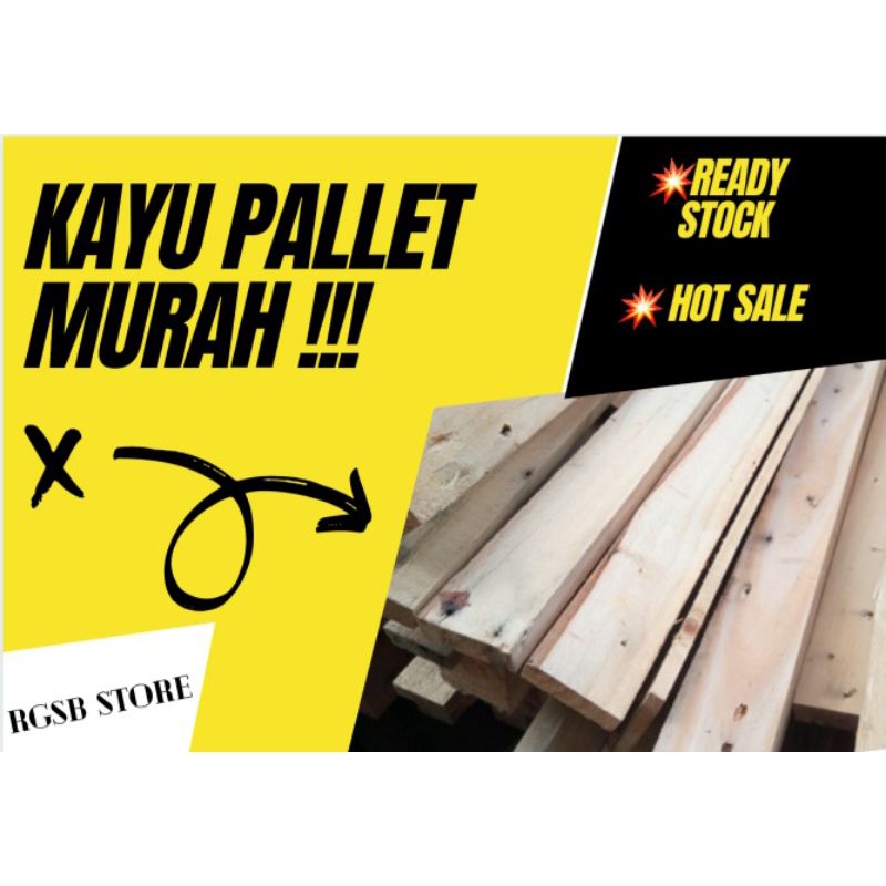 Kayu Pallet Pine Murahh Shopee Malaysia 