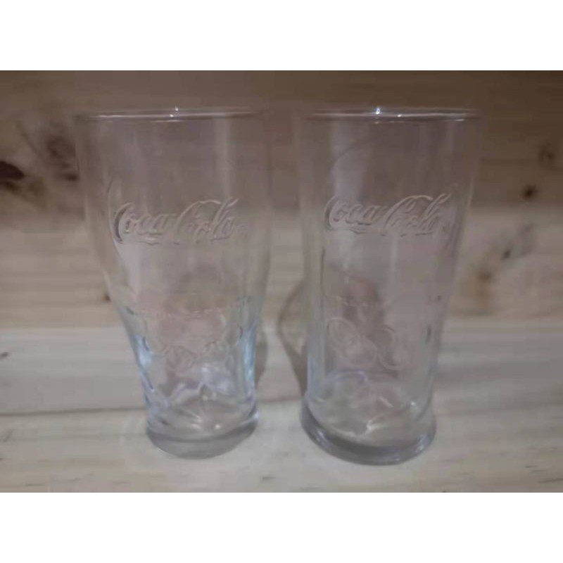 2pcs Coca Cola Olympic Glass Collection set Shopee Malaysia