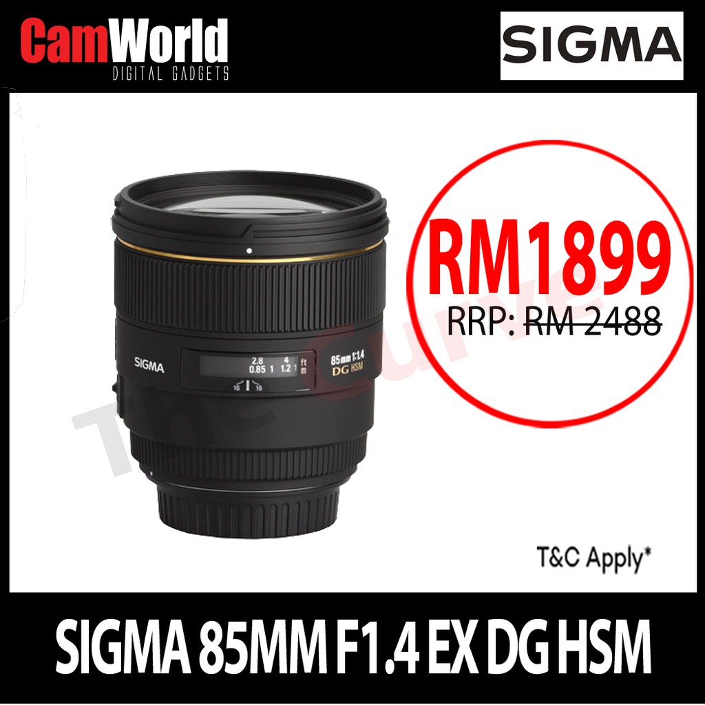 Sigma 85mm F1 4 Ex Dg Hsm Shopee Malaysia