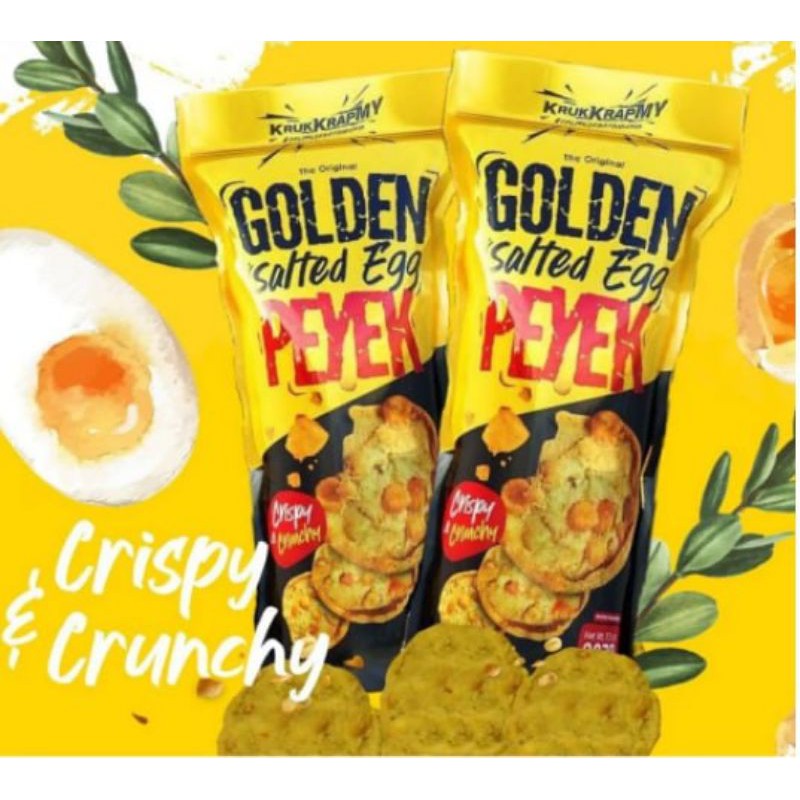 EGG SALTED PEYEK GOLDEN