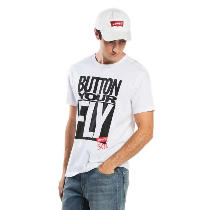 Levi's Button Your Fly Tee Men 55726-0001 | Shopee Malaysia