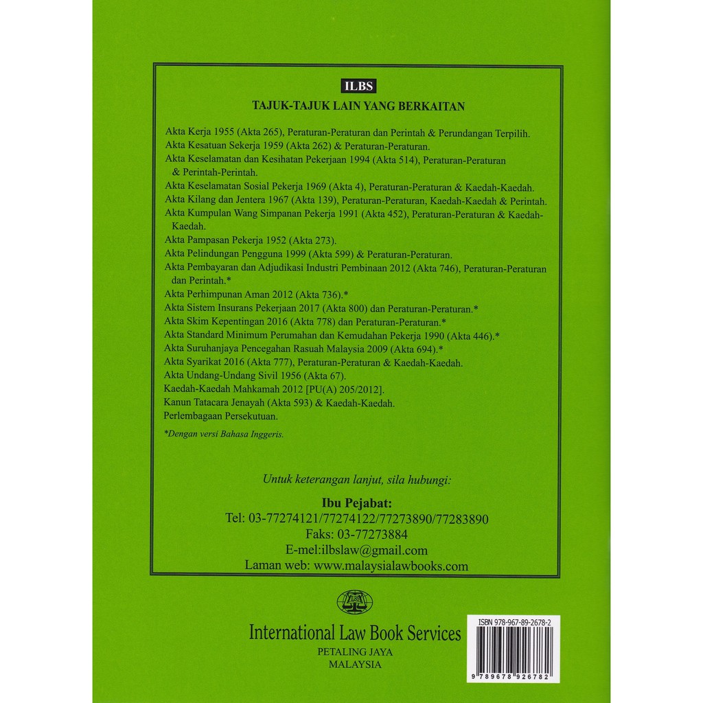 Akta Perhubungan Perusahaan 1967 Akta 177 Hingga 10hb Ogos 2020 Shopee Malaysia