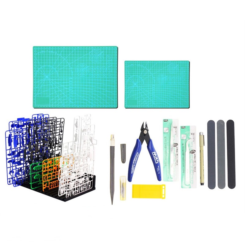 Build Professional pla Model Basic Tools Craft Set/dam Set VT-031 VT002 VT004 VT020 Stand Action Base Kit Mat