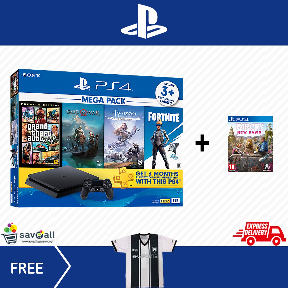 sony playstation 4 mega pack 2