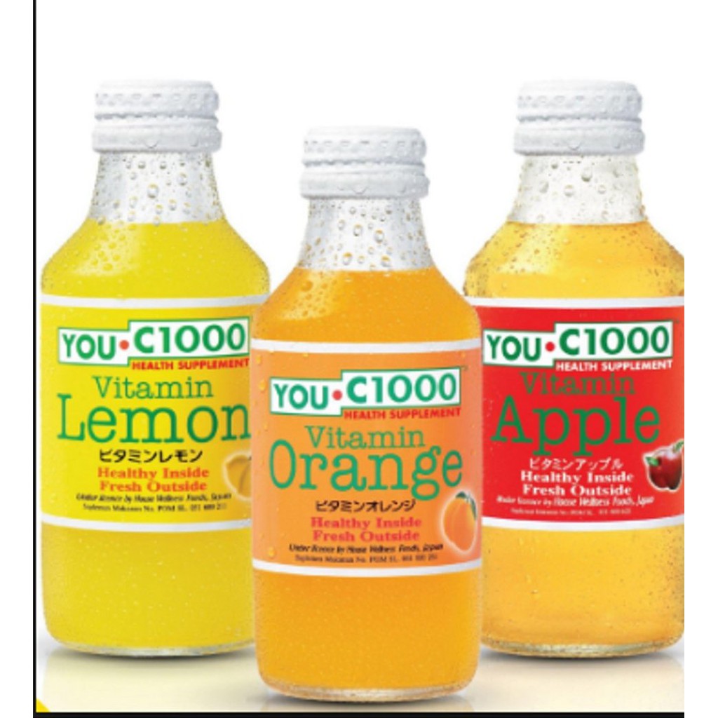 Vitamin C You C 1000 Vitamin Bottle C 1000 Mg Vitamin C Beverage Shopee Malaysia