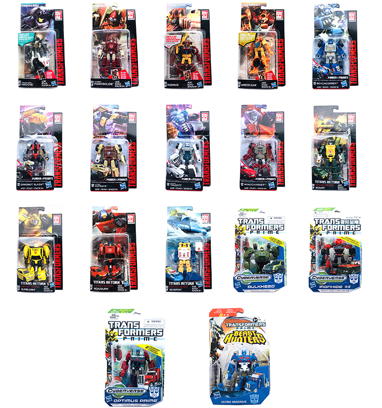 Transformers Hasbro Autobot Combiner Wars Cyberverse Power of the Primes Titans Return Legends Class 4in Deformation Toys Mini Action Figure In Stock