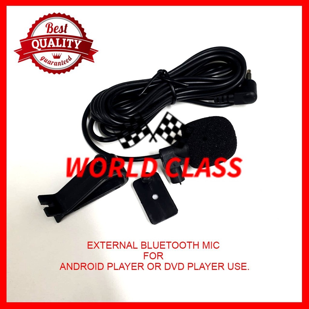 CAR EXTERNAL BLUETOOTH MIC ( MICROPHONE ) FOR CAR ANDROID PLAYER & DVD