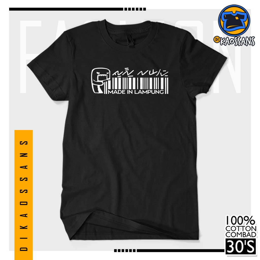 CASH ON DELIVERY Distro T-SHIRT MADE IN L*MP*NG Cotton Combed 30s Premium Screen Printing for Women and Men Unisex High Quality OVER SIZE TOP/ JUMBO/ T-SHIRT WITH THE WORDS OF THE CITY OF TOURISTS CURRENT POPULAR VIRAL CUTE