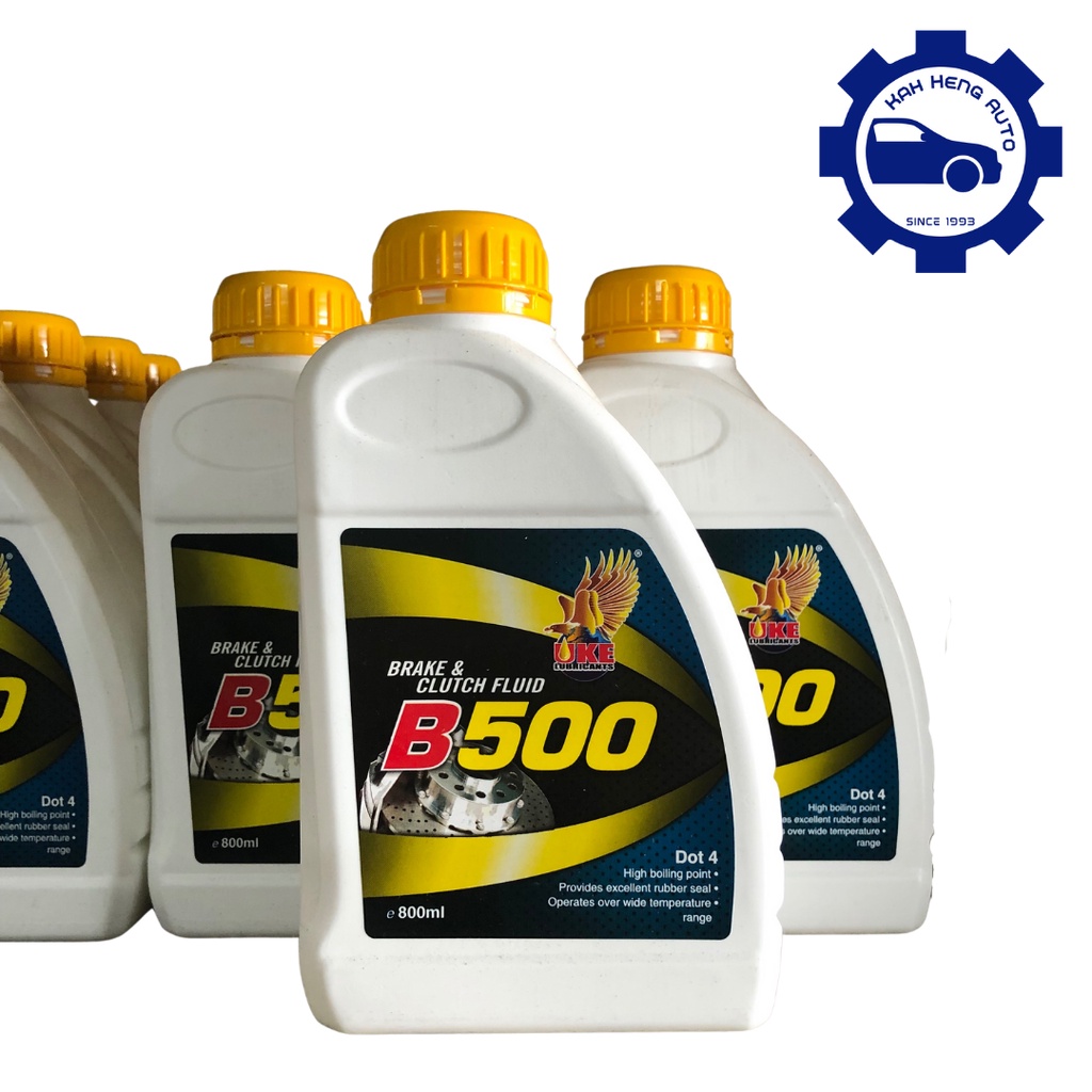 DOT 4 BRAKE OIL*BRAKE & CLUTCH FLUIDS*MINYAK BRAKE (800ML) Shopee